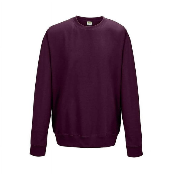 Adult 80/20 Midweight College Crewneck Sweatshirt - BURGUNDY - 3XL