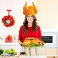 thumbnail image 2 of PMU Thanksgiving 3pc Assorted Turkey Hats Thanksgiving Party Costume Accessories (47709, 47711, 47710) (3/Pkg) Pkg/1, 2 of 7