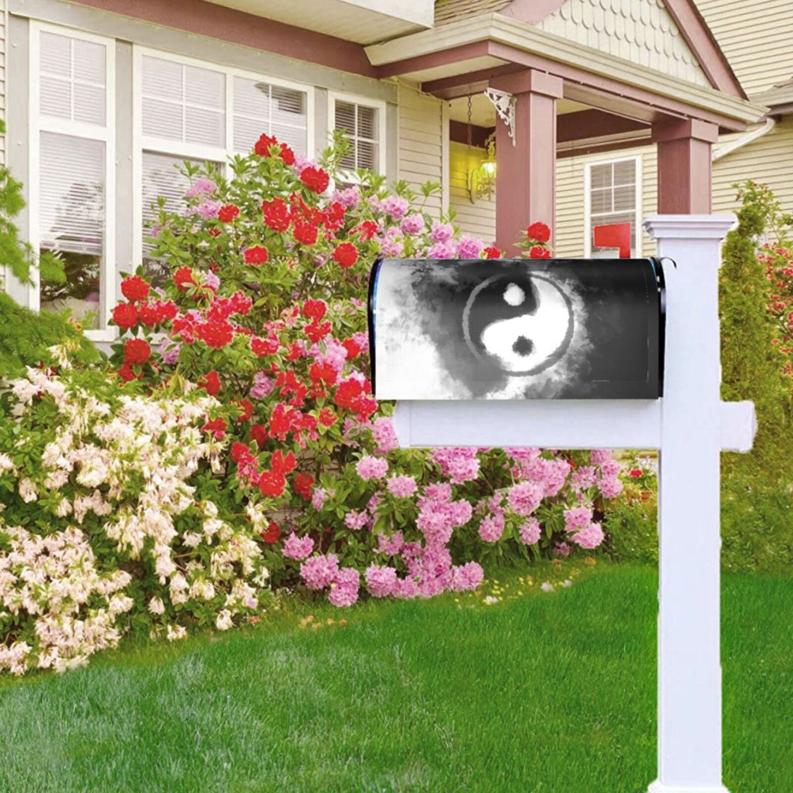 Kdxio Magnetic Mailbox Cover 21x18 in Mailbox Cover Outdoor Decoration Holiday Mailbox Covers for Home Garden Yard-21x18 in