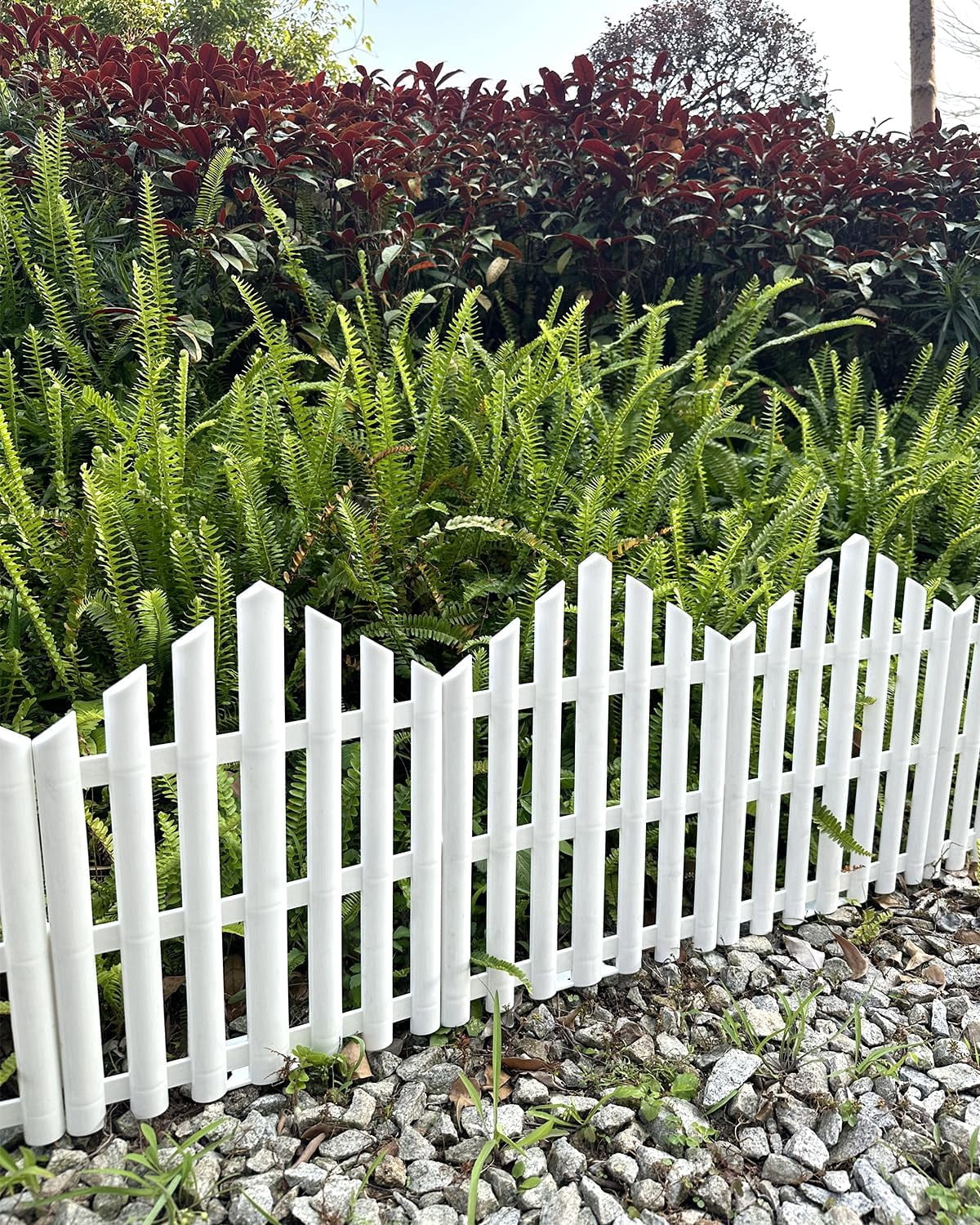 No- Garden Edging Border 13FT Landscape Edging 14.6 Inch Tall for Flower Bed Fence