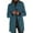 101#Blue, variant on Pea Coats for Women Winter Peacoat Jacket Casual Stand Collar Single Breasted Pea Coat Long Sleeve Jackets Dark Green 2XL