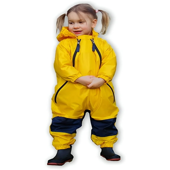 Tuffo Little Boys Toddler Muddy Buddy Overalls, Yellow, 4T, 4T (Pack of 1)