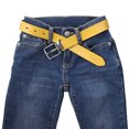 thumbnail image 6 of Falari Kids Leather Belts for Boys All Occasion 1" Trim to Fit - One Piece Leather Cutting, 6 of 6