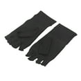 thumbnail image 1 of Osteoarthritis Gloves, Copper Fiber Fingerless Compression Gloves, Wrist Support for Carpal Tunnel Relief, Tendonitis and Muscle Pain, Highly Elastic and Anti, 1 of 7