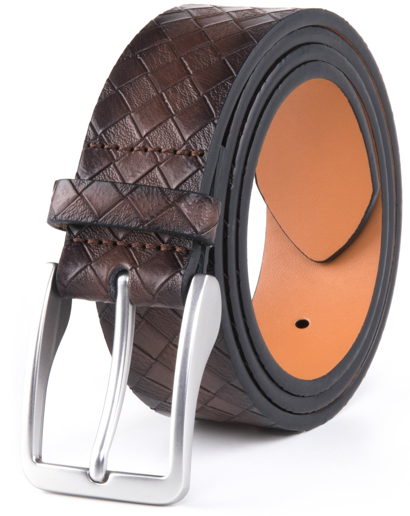 Genuine Leather Dress Belts For Men Mens Belt For Suits, Jeans