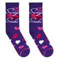 thumbnail image 2 of Cool Socks – Women's Too Sexy For These Novelty Crew Socks – Size Medium – Men’s 6–8 / Women’s 7–10, 2 of 6