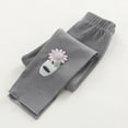 thumbnail image 3 of Dpytoraw Toddler Kids Baby Girls Cotton Prints Lined Warm Leggings Stretchy Thick Tights Pants Trousers Size 3-4 Years, 3 of 3
