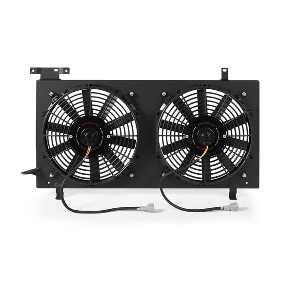 Mishimoto Plug-N-Play Mishimoto Performance Aluminum Fan Shroud Kit Compatible With   Subaru Impreza WRX/STI 2008-2015, Black