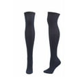 thumbnail image 2 of Babysbule Socks for Women Winter Women Striped Solid Color Cotton Knit Over-the-knee Stockings, 2 of 3