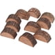thumbnail image 5 of 10 Uds. De soporte de madera rústico para tarjetas de lugar, soporte para números de mesa, soporte de madera para notas, soportes para fotos de madera para nombre de mesa de fiesta de boda Xemadio YQ-2030, 5 of 9