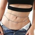 thumbnail image 2 of YUUZONE Belly Chain Jewelry With for Butterfly Pendant Women Se-- Bikini Body Chain Jewe, 2 of 12
