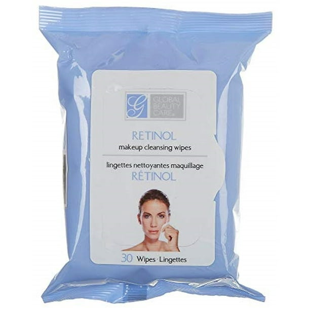 global beauty care retinol wipes 30ct