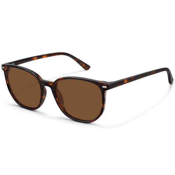 Gafas de Sol WOWSUN Retro Polarizadas Geométricas para Mujeres y Hombres