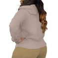 thumbnail image 4 of Women's Zip Up Y2K Hoodies Casual Long Sleeve Plus Size Track Jackets with Pockets, 4 of 5