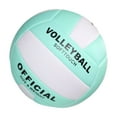 thumbnail image 1 of Greeniant Voleibol de PVC no tóxico con una sensación excepcional en la mano para entrenamiento en interiores y exteriores Voleibol de Tenis verde, 1 of 6