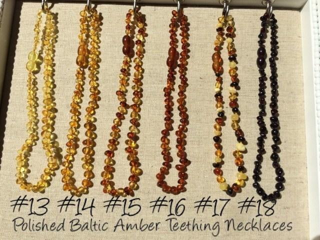 amber teething necklace walmart