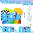 thumbnail image 2 of 3.74 ft 80's Cardboard Stand up Cutout Life Size Retro 1980's Theme Party Decoration 80s Music Party Photo Prop Standup Back to The 80s Backdrops for 1980s Retro Rock Hippie Neon Supplies, 2 of 7