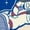 ROYAL BLUE, variant on Mickey & Friends - It's a Small Moon - Men's Short Sleeve Graphic T-Shirt
