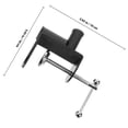 thumbnail image 2 of unbranded Soporte De Universal Negro Para Micrófono Con Abrazadera Resistente Y Fácil Instalación, 2 of 7