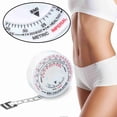 thumbnail image 3 of Cinta Belleza Índice De Masa Corporal Medición De Grasa Redonda Medida Fitness Medición Corporal Cinta Retráctil, 3 of 7