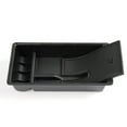 thumbnail image 3 of Center Console Organizer Armrest Tray Storage Box for 2005-2015, Black, 3 of 9