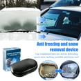 thumbnail image 3 of Electromagnetic Snow Melter, 2026 Anti-Freeze Electromagnetic Car Snow Removal Device, Car Antifreeze Interference Instrument Scraping Defroster with Solar Charging for Suv Cars Windshield(2PCS), 3 of 7