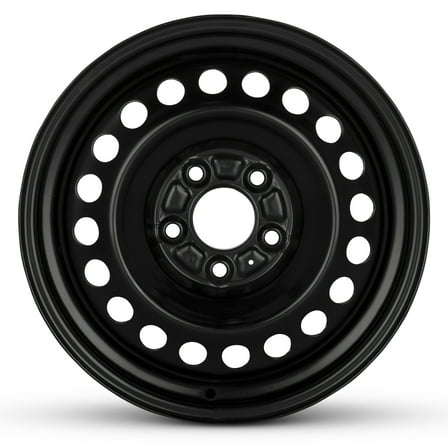 For 2010-2013 Mitsubishi Outlander 16 Inch Painted Black Steel - New OEM Rim - Road Ready Car Wheel