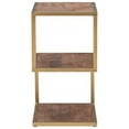 thumbnail image 6 of Linon Ellery Metal and Wood Accent Table in Gold, 6 of 14