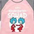 thumbnail image 3 of Dr. Seuss - Kindergarten Squad - Youth Girls Raglan Graphic T-Shirt, 3 of 6