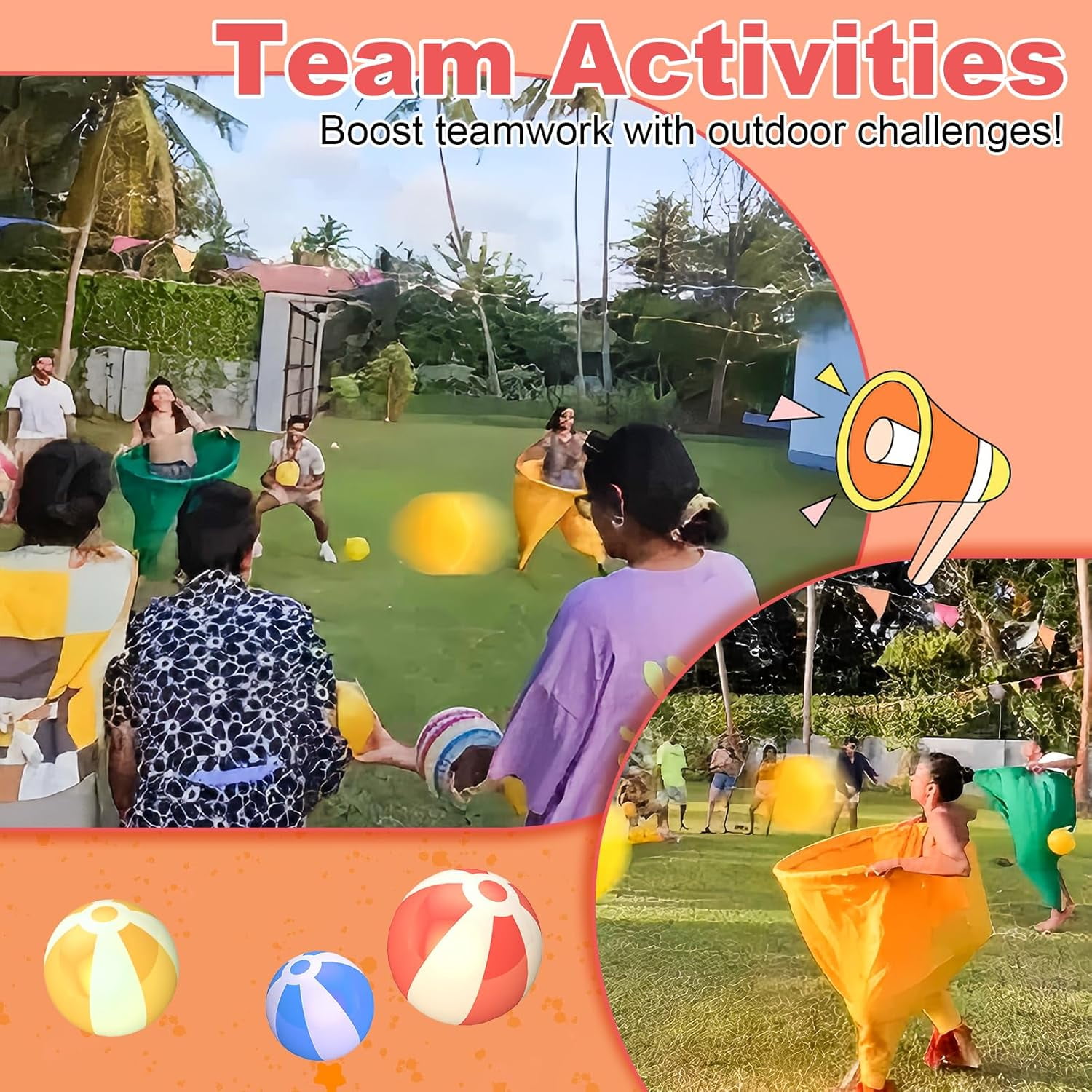 Granny Pants Yard Game, Granny Pants Outdoor Games for Adults and Family, Fun Multiplayer Party Giant Outdoor Games, Interactive Throwing Game for Group Gatherings