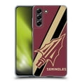 thumbnail image 1 of Head Case Designs Officially Licensed Florida State University FSU Florida State University Stripes Soft Gel Case Compatible with Samsung Galaxy S21 FE 5G, 1 of 7