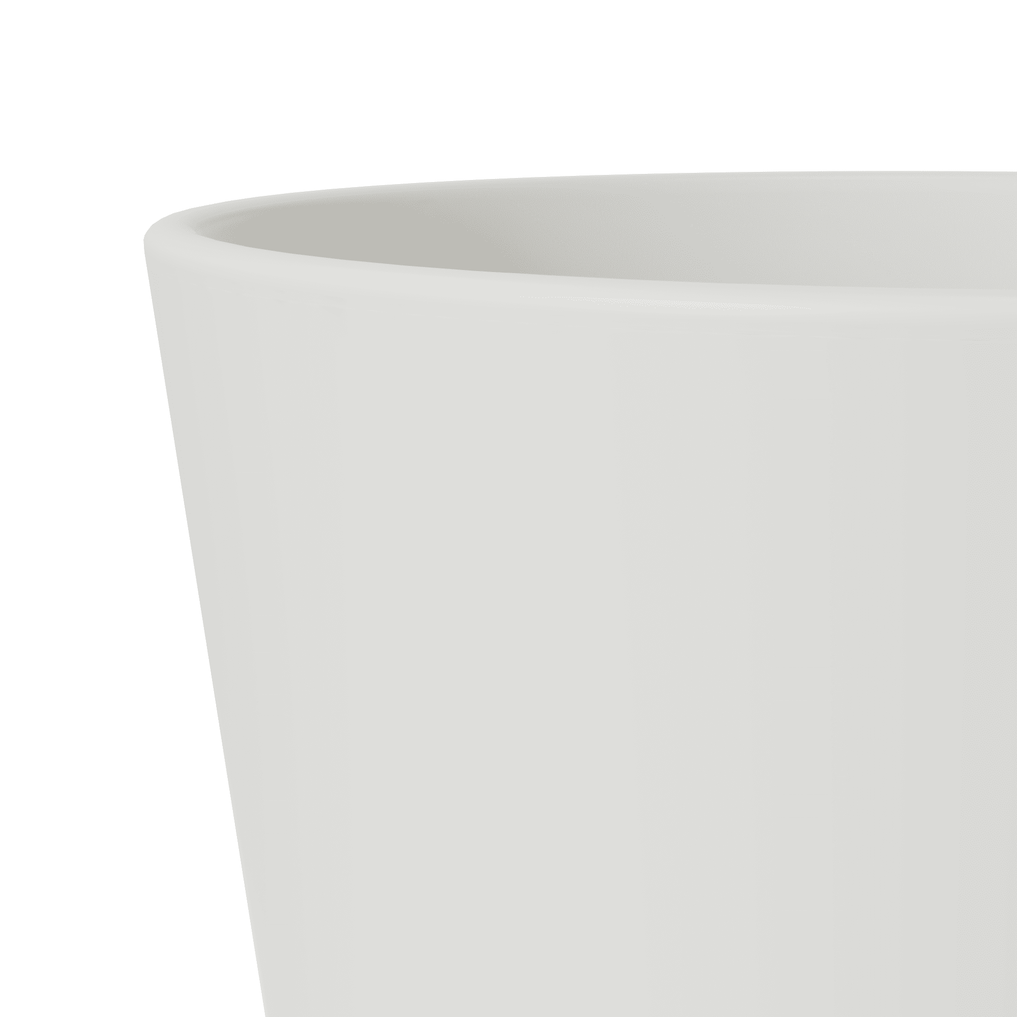 Mainstays Core 8.6" x 8.6" x 7.6" Round Vanilla Dream Plastic Planter