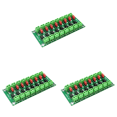 thumbnail image 1 of Placa Aislamiento Optoacoplador PC817 2/4/8 Canales para Módulo Nuevo (8S), 1 of 2