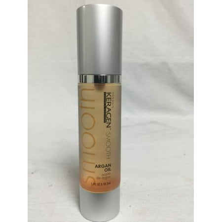 Organic Keragen Smooth Argan Oil 1.7 oz / 50 ml NEW