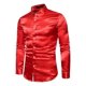 thumbnail image 1 of Camiseta De Solapa De Seda De Color Sólido, 1 of 2