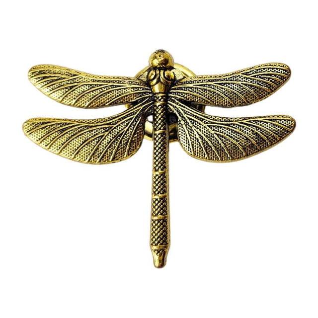 Greenne Ragonfly Forme Zinc Alliage Meubles Poignée Portes Armoires Boutons pour Chambre d'Enfants