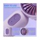 thumbnail image 5 of Mini ventilador portátil, bonito ventilador de mano ligero y pequeño con 3 velocidades y carga USB., 5 of 5