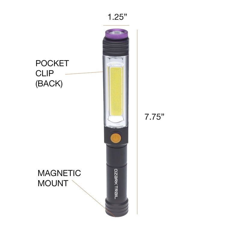 LED Flashlight with UV Light, 400 Lumens photo 6