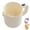 Beige, variant on Multi-function Electric Egg Churn, 2 in 1 Cordless Handheld Whisk and Strainer for Eggs, 1L Large Capacity, Handheld Mixer for Eggs, Batters, Sauces, Smoothies