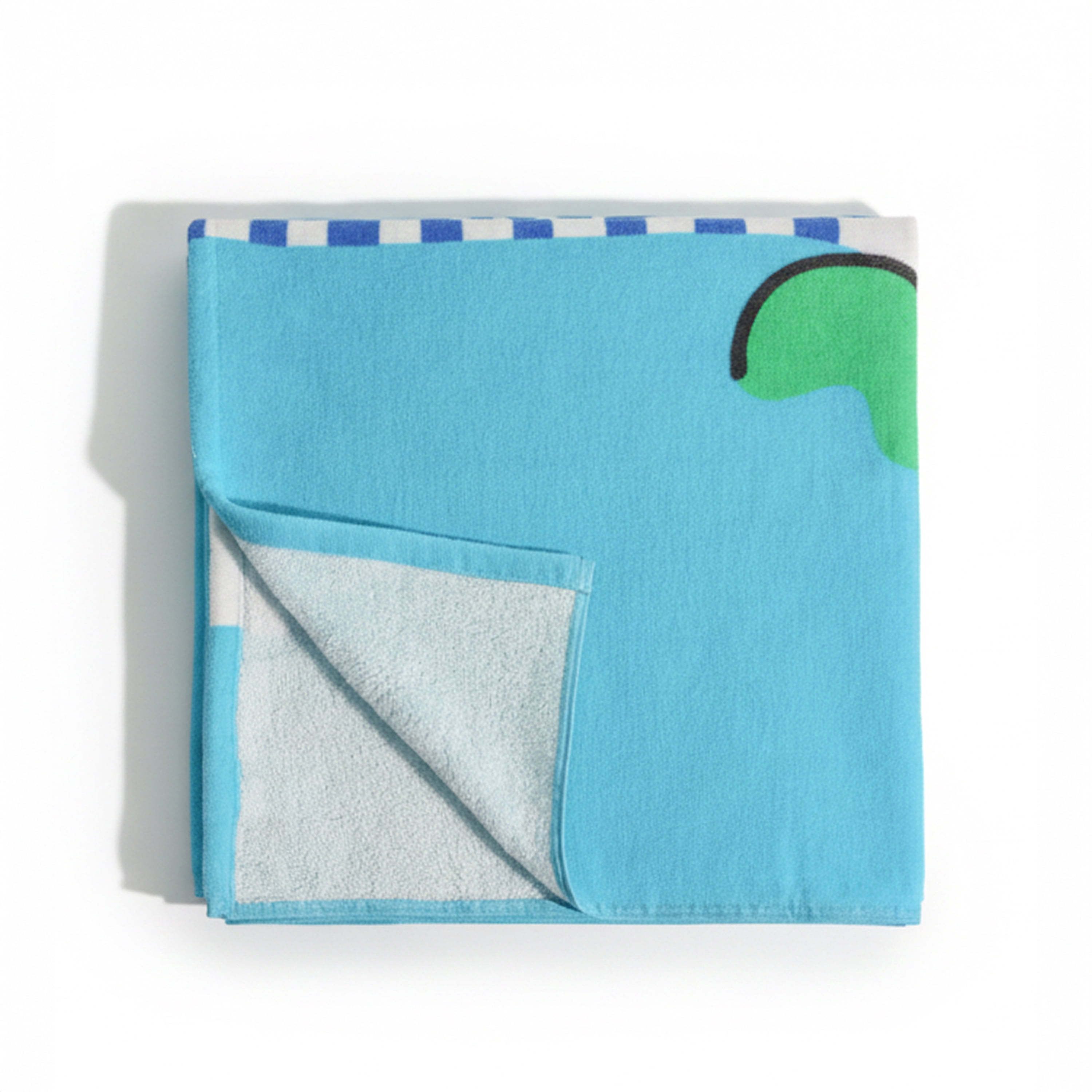 Mainstays Kids Cotton Blend Beach Towel, 30 x 60 Inches, Sno