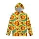 thumbnail image 4 of Sudadera con capucha con estampado floral de girasol para hombres y mujeres, sudadera con estampado 3D de plantas y flores, sudaderas con capucha de moda Harajuku, jerséis de manga larga, 4 of 5