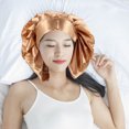 thumbnail image 3 of Household Jumbo Bonnet Delicate Sleep Bonnet Comfortable Sleep Hat Home Accessory, 3 of 8