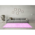 thumbnail image 3 of Ahgly Company Indoor Rectangle Medallion Pink Traditional Area Rugs, 3' x 5', 3 of 4