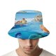 thumbnail image 4 of Luca Sombrero bucket para adultos, gorra de protección solar, sombrero de pescador plegable para viajes al aire libre, pesca y actividades de verano, 4 of 6