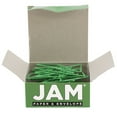 thumbnail image 2 of JAM Paper Linen Two Pocket Folders, Gray, 50 per Pack, 2 of 4