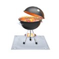 thumbnail image 4 of Hvmvliv Under Grill Mat 30x30cm Large Under Grill Mat, Bbq Mats, Patio Protector Mat, Oil-Proof Barbecue Mat Rectangular Fireproof Mat Silver, 4 of 7