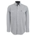 thumbnail image 1 of Camisa Vaquera Wrangler Hombre Manga Larga 813 blanco M, 1 of 6