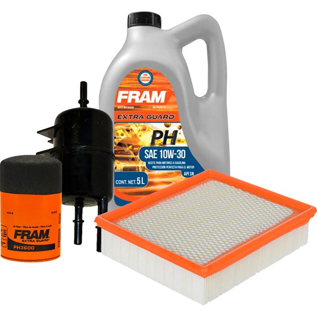 Kit De Aceite Mineral 10W30 Kit De Afinación Sin Bujías Compatible con Mazda B2500 L4 2.5L DE 2000 A 2001