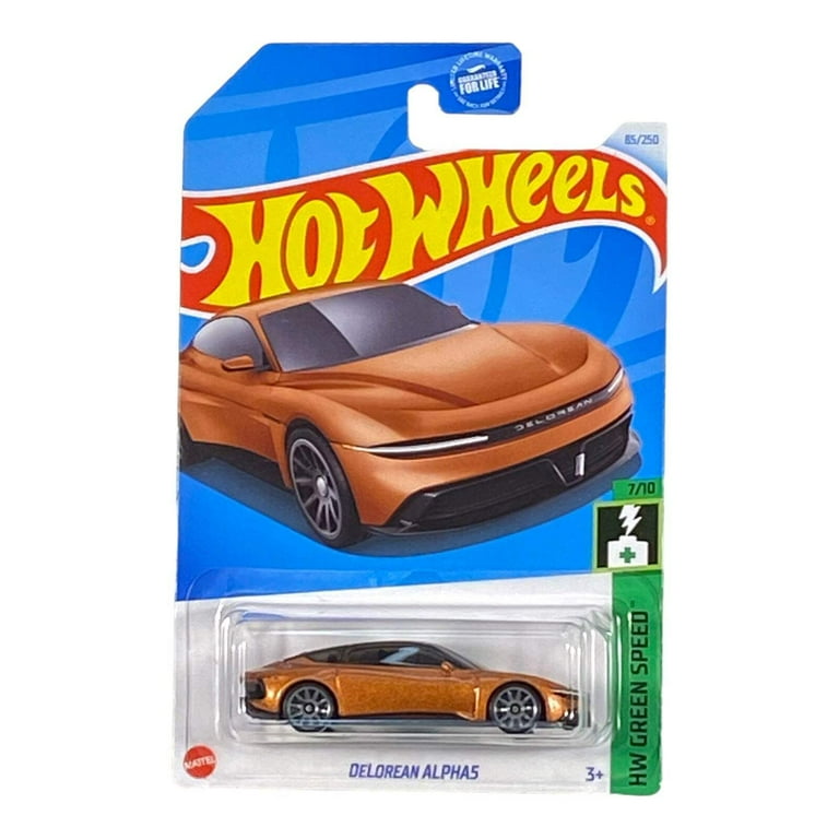 初流乃 Hot Wheels デロリアン Hot Wheels Delorean Alpha5 85/250 HW Green Speed 7/10 - Walmart.com
