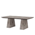 thumbnail image 4 of Fnova 63" Home Office Computer Desk, Gray Modern Executive Desk, Writing Desk, Easy to Assemble, 4 of 17